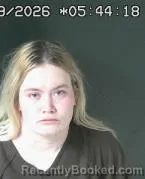 Mugshot of Kristion Mae Alcorn booked in Brown County, Ohio on October 19, 2026