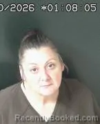 Mugshot of Amy Workman booked in Brown County, Ohio on October 20, 2026