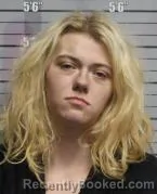 Mugshot of ALEXIS MARIE SWAIN booked in Butler County, Ohio on March 27, 2026