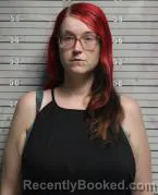 Mugshot of HALEY MICHELLE FRYE booked in Butler County, Ohio on June 26, 2026