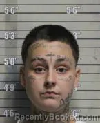 Mugshot of Hailey Marie Wooten booked in Butler County, Ohio on July 30, 2026