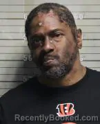 Mugshot of Andre Keith Johnson booked in Butler County, Ohio on September 29, 2026