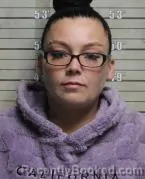 Mugshot of Ashley Michelle Taylor booked in Butler County, Ohio on October 9, 2026