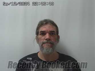 Booking photo from Champaign County, Ohio