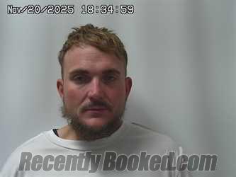 Booking photo from Champaign County, Ohio