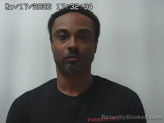 Mugshot of TRAMEL WALKER booked in Champaign County, Ohio on March 17, 2026