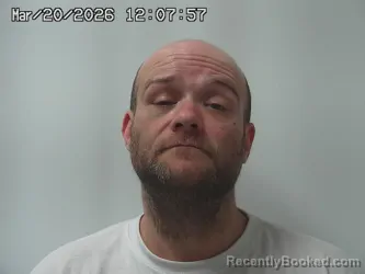 Mugshot of BRANDON OBER booked in Champaign County, Ohio on March 20, 2026