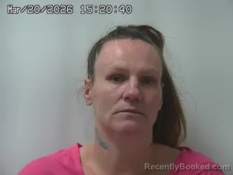 Mugshot of LATISHA MCCORMICK booked in Champaign County, Ohio on March 20, 2026