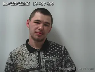 Mugshot of KYHIL HALE booked in Champaign County, Ohio on March 22, 2026