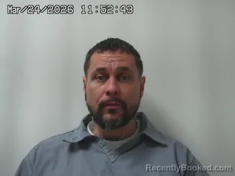 Mugshot of RONOLD COSBY booked in Champaign County, Ohio on March 24, 2026