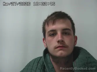 Mugshot of DAKOTA PURK booked in Champaign County, Ohio on March 27, 2026