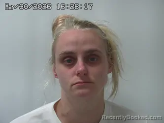 Mugshot of CRYSTAL BALL booked in Champaign County, Ohio on March 30, 2026