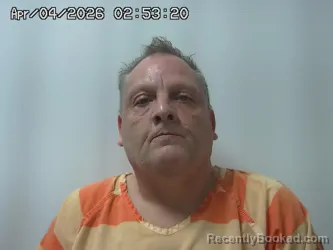 Mugshot of BRIAN COMBS booked in Champaign County, Ohio on April 4, 2026