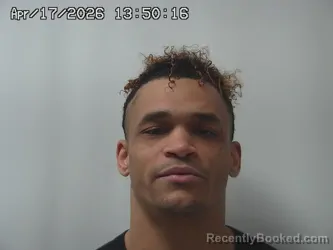 Mugshot of ASHTON LUCAS-TAYLOR booked in Champaign County, Ohio on April 17, 2026