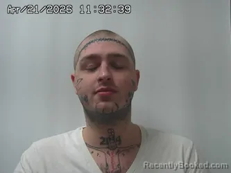 Mugshot of OMRI SMITH booked in Champaign County, Ohio on April 21, 2026