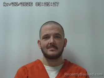 Mugshot of MICHAEL ROBINSON booked in Champaign County, Ohio on April 23, 2026