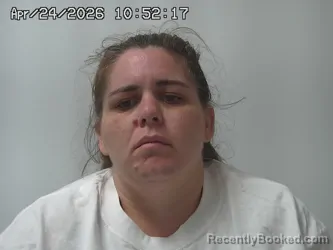 Mugshot of BROOKLYN HUGHES booked in Champaign County, Ohio on April 24, 2026