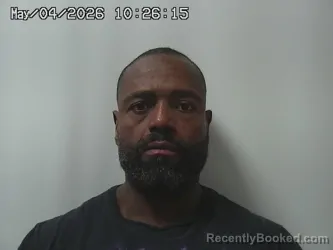 Mugshot of TYSON EVANS booked in Champaign County, Ohio on May 4, 2026