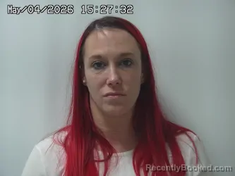 Mugshot of TABITHA PATRICK booked in Champaign County, Ohio on May 4, 2026