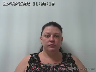 Mugshot of CIERA DAUBE booked in Champaign County, Ohio on May 6, 2026
