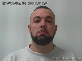 Mugshot of JUSTIN SEELIG booked in Champaign County, Ohio on May 7, 2026