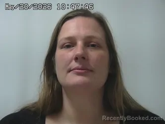 Mugshot of JOANEE PARSONS booked in Champaign County, Ohio on May 20, 2026