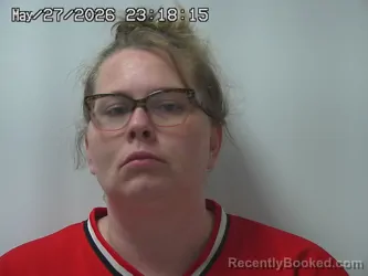 Mugshot of COURTNEE STONE booked in Champaign County, Ohio on May 27, 2026