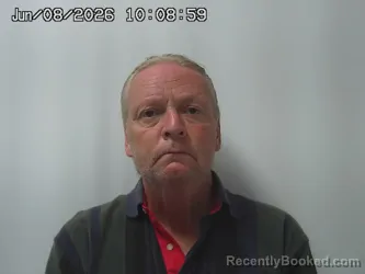 Mugshot of ROBERT ADKINS booked in Champaign County, Ohio on June 8, 2026