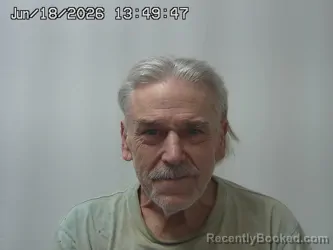 Mugshot of DUANE POLLEY booked in Champaign County, Ohio on June 18, 2026