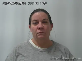 Mugshot of GRETCHEN GREEN booked in Champaign County, Ohio on June 18, 2026