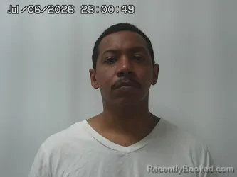 Mugshot of TERRELL BROWNING booked in Champaign County, Ohio on July 6, 2026