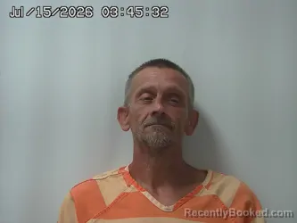 Mugshot of MITCHELL CRABTREE booked in Champaign County, Ohio on July 15, 2026