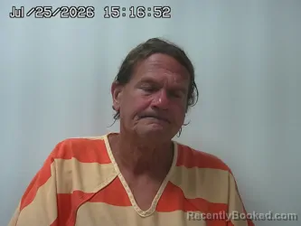 Mugshot of KENNETH GARVEY booked in Champaign County, Ohio on July 25, 2026