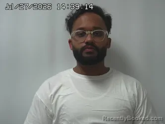 Mugshot of ARSHPREET SINGH booked in Champaign County, Ohio on July 27, 2026