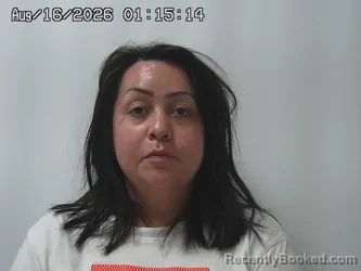 Mugshot of Gayla Morris booked in Champaign County, Ohio on August 16, 2026