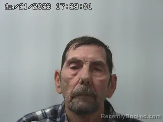 Mugshot of Timothy Campbell booked in Champaign County, Ohio on August 21, 2026
