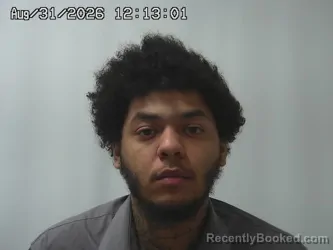 Mugshot of Brandon Lambert booked in Champaign County, Ohio on August 31, 2026