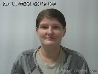 Mugshot of Amber Parks booked in Champaign County, Ohio on September 11, 2026