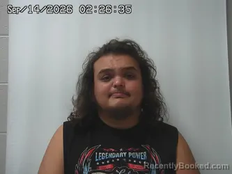 Mugshot of Jason Chica booked in Champaign County, Ohio on September 14, 2026