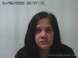 Mugshot of Madison Baker booked in Champaign County, Ohio on September 29, 2026