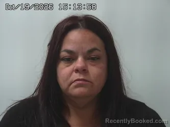 Mugshot of Chrissa Hagwood booked in Champaign County, Ohio on October 19, 2026