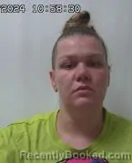 Mugshot of NATASHA LOUISE CASTLE booked in Clark County, Ohio on April 8, 2026