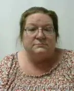 Mugshot of Carolyn Sue Spradlin booked in Clark County, Ohio on August 21, 2026