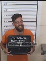 Booking photo from Columbiana County, Ohio