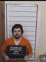 Mugshot of BAILEY SEAN RIDDLE booked in Columbiana County, Ohio on March 11, 2026