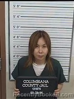 Mugshot of YOUN HEE KIM booked in Columbiana County, Ohio on March 18, 2026