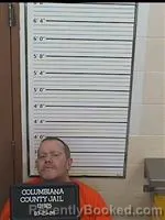 Mugshot of RONNIE LANCE MCCALLISTER booked in Columbiana County, Ohio on March 25, 2026