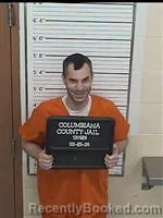 Mugshot of JUSTIN AARON GIBBS booked in Columbiana County, Ohio on March 25, 2026