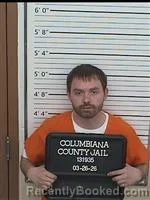 Mugshot of JOHNATHAN JOSEPH HAROLD CROW booked in Columbiana County, Ohio on March 26, 2026