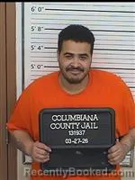 Mugshot of PATRICK KENNY DUFFIELD booked in Columbiana County, Ohio on March 27, 2026